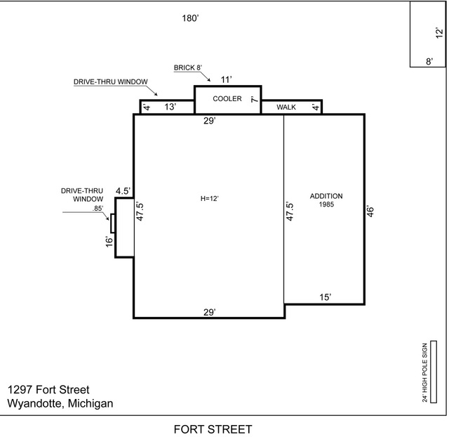 1297 Fort Street, Wyandotte, MI 48192