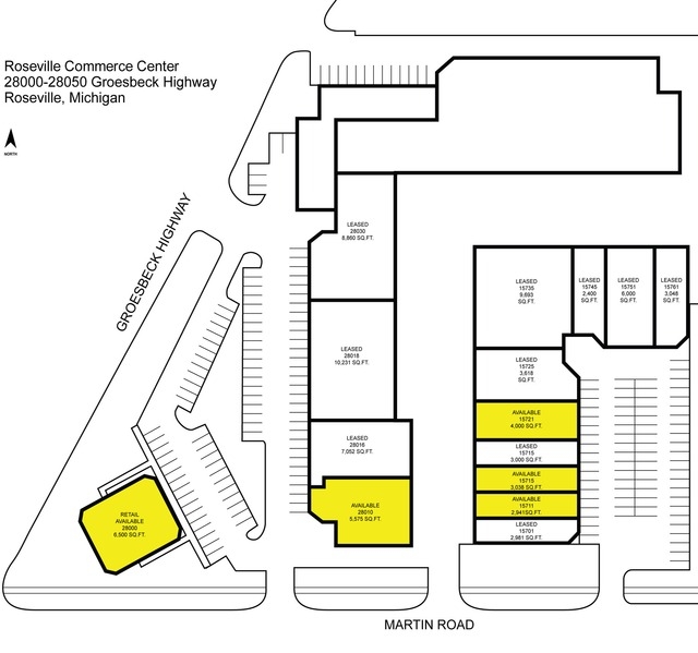 28010 - 28030 Groesbeck Highway, Roseville, MI 48066