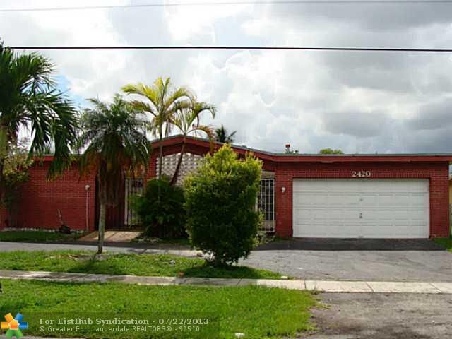 2420 Nw 87th Ln, Fort Lauderdale, FL 33322