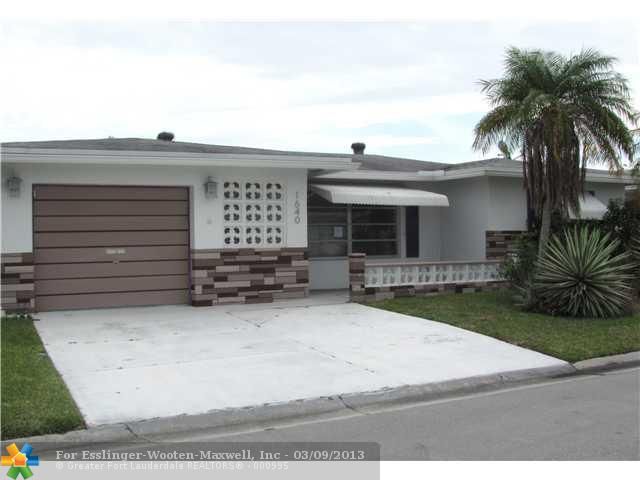 1640 NW 68TH TE, Pompano Beach, FL 33063