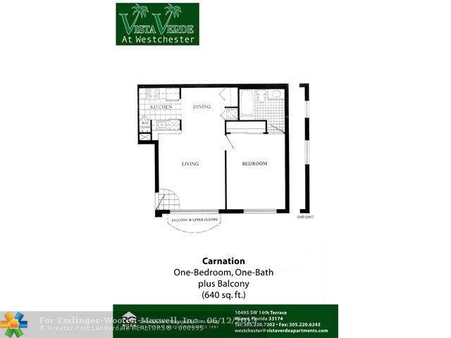 1330 SW 104 PATH # 111, Miami, FL 33174