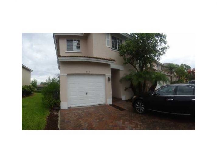 4071 NW 92 AV # 4071, Fort Lauderdale, FL 33351