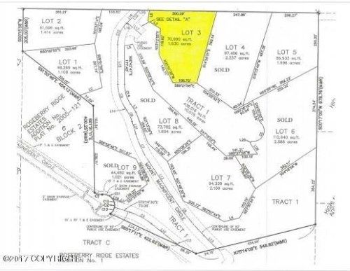 Lt 3 Roseberry Highlands, Eagle River, AK 99577